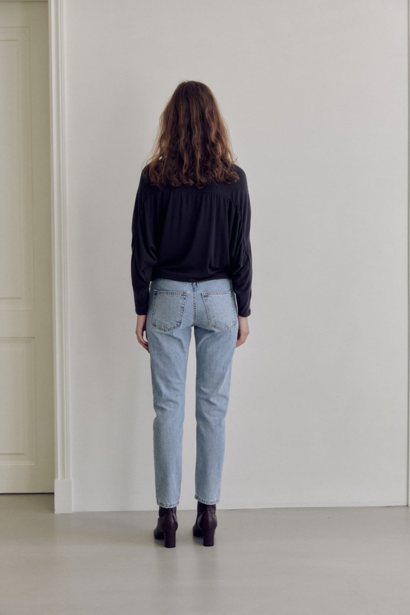 シャーリングトップ23_ダークグレー SHIRRING TOP23_DG (Benet.Me) @SEOUL
