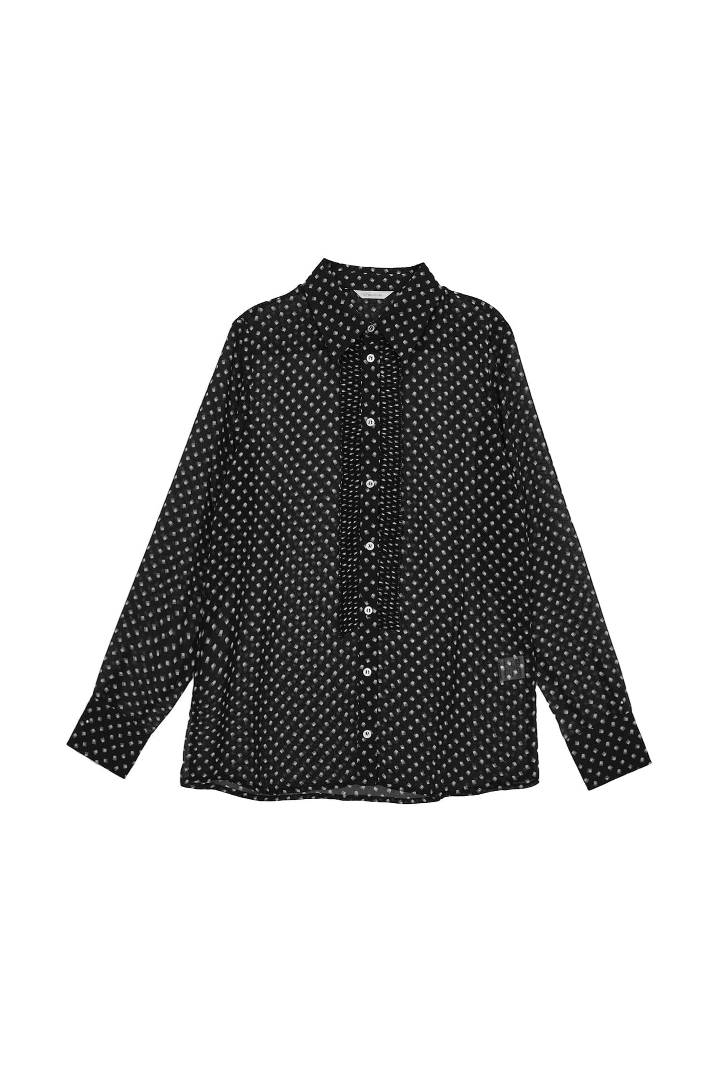 ブラックスクエアブラウス BLACK SQUIRE BLOUSE