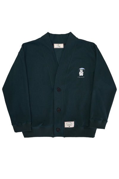ah24 01cagr rainy day tg cardigan アシハ 傘を持っている虎カーディガン Green30% (AsiHa) @SEOUL