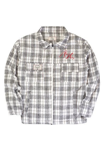 ah24 02jk Red logo check jacket アシハレッドロゴチェックジャケット Brown Check / Gray Check10% (AsiHa) @SEOUL
