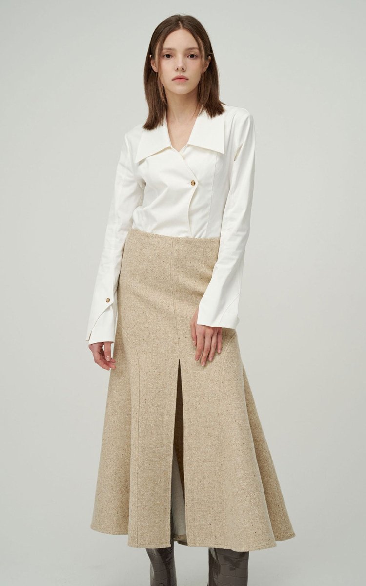 Aveline Skirt _ Oatmeal (02 ARMOIRE) @SEOUL