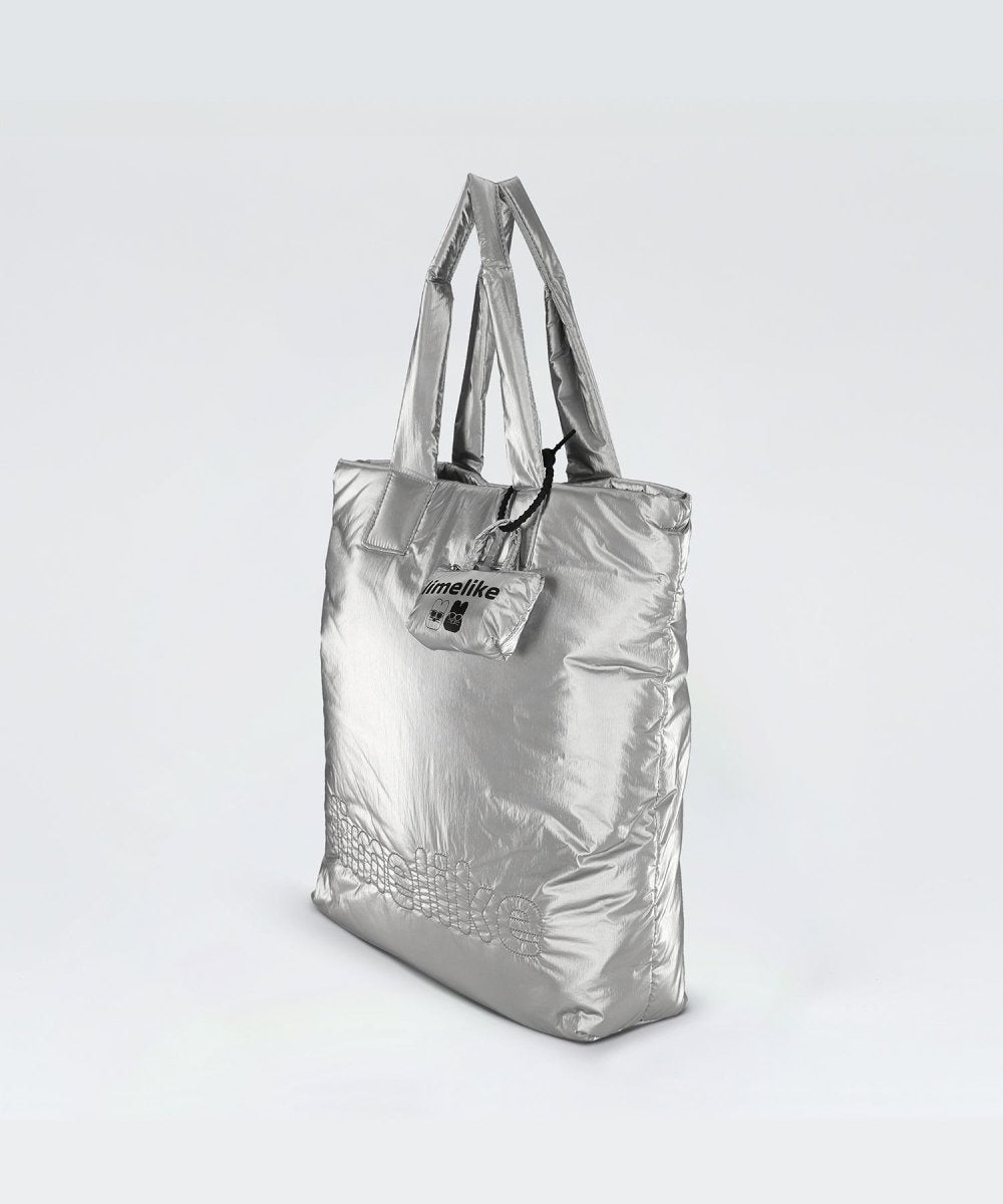 Bethy Padding Bag Silver (Limelike) @SEOUL