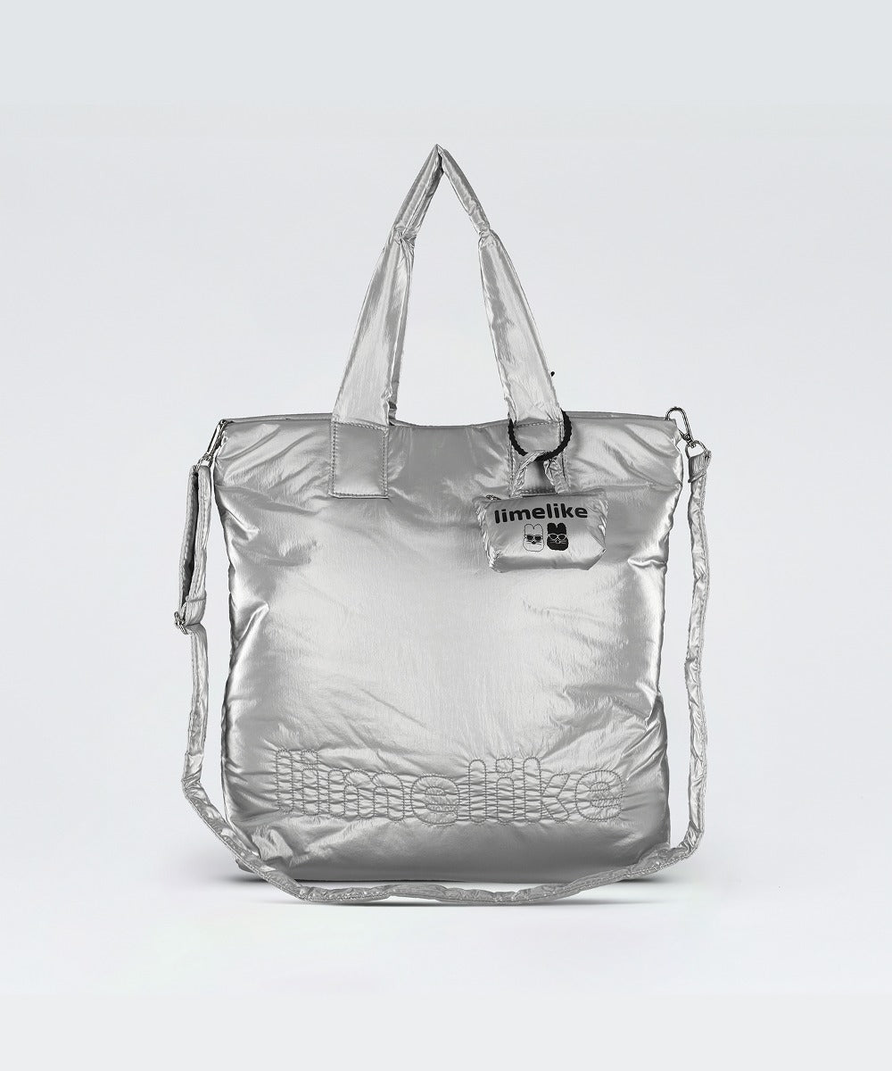Bethy Padding Bag Silver (Limelike) @SEOUL