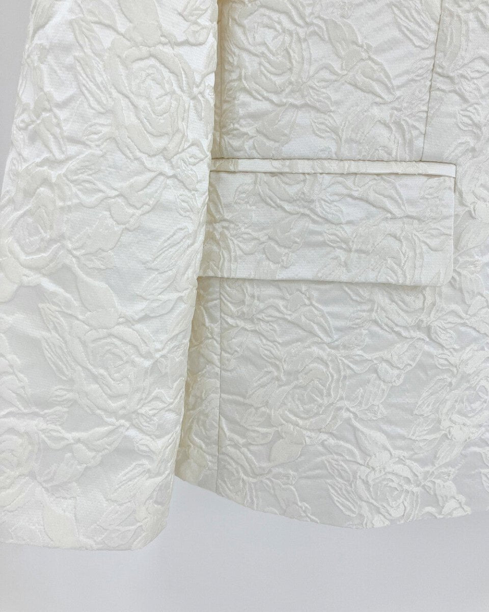 Bridal jacquard jacket_cream (ganisong) @SEOUL