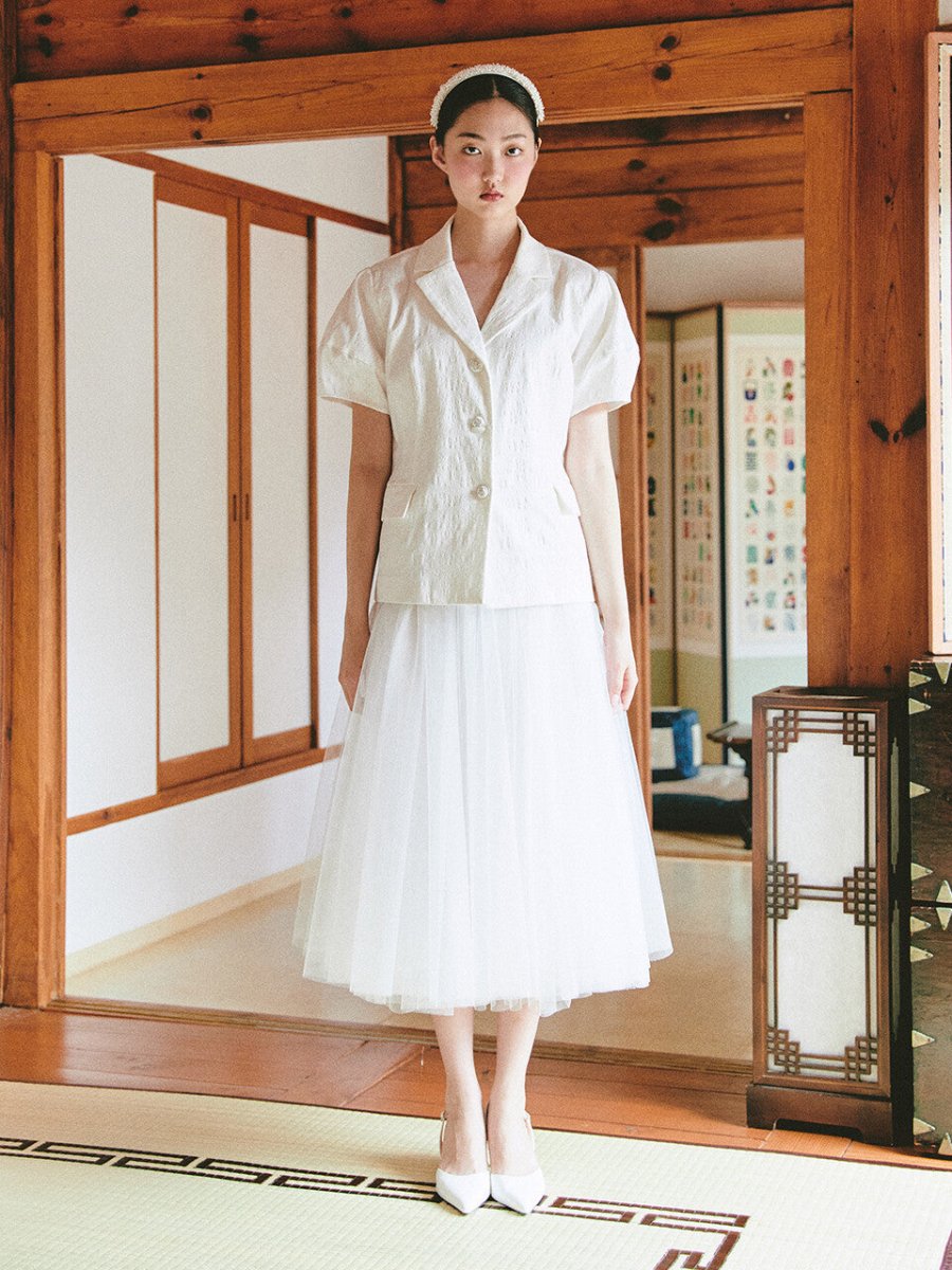 Bridal Moonlight Jagguard Jacket_White (ganisong) @SEOUL