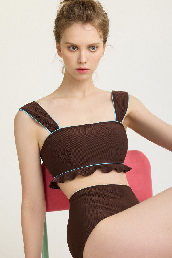 ジュエリービキニブラ_ブラウン