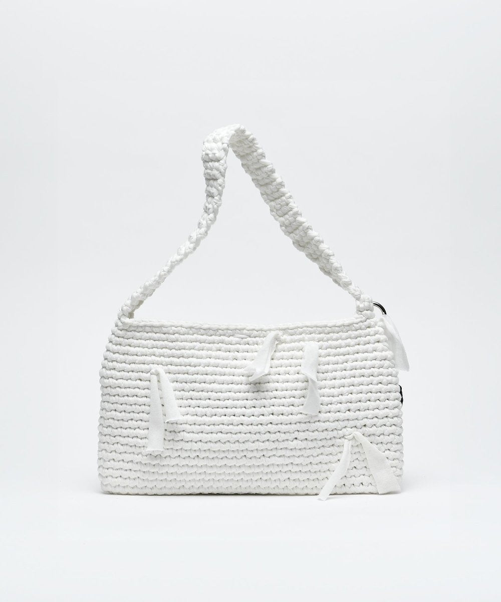 Demi Knit Bag White (Limelike) @SEOUL