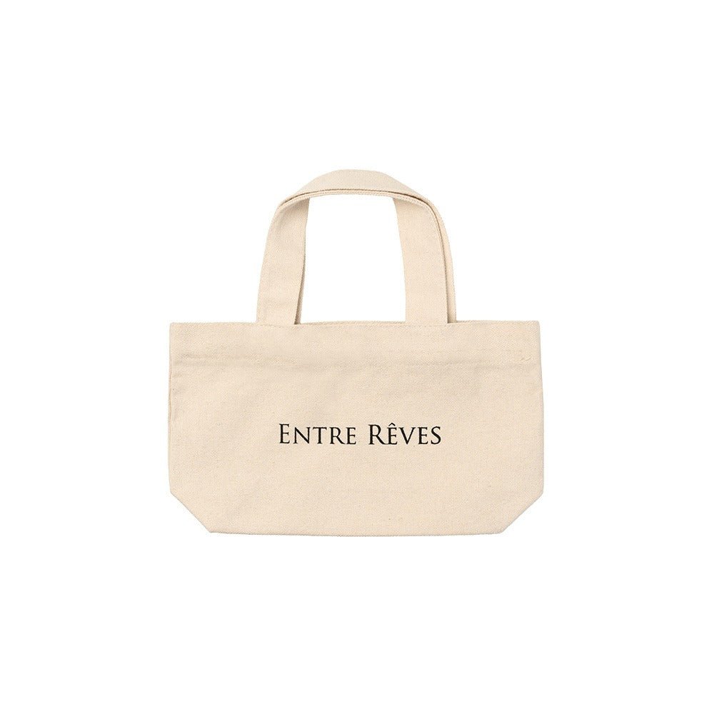 ENTRE REVES LOGO MINI ECO BAG - IVORY (Entre Reves) @SEOUL