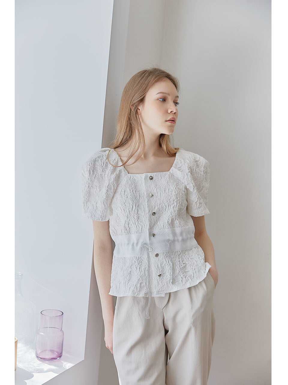 Fufu Silk Blouse