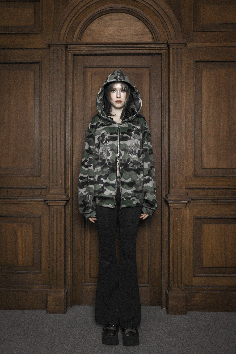 LISA hoodie 2 - カモ