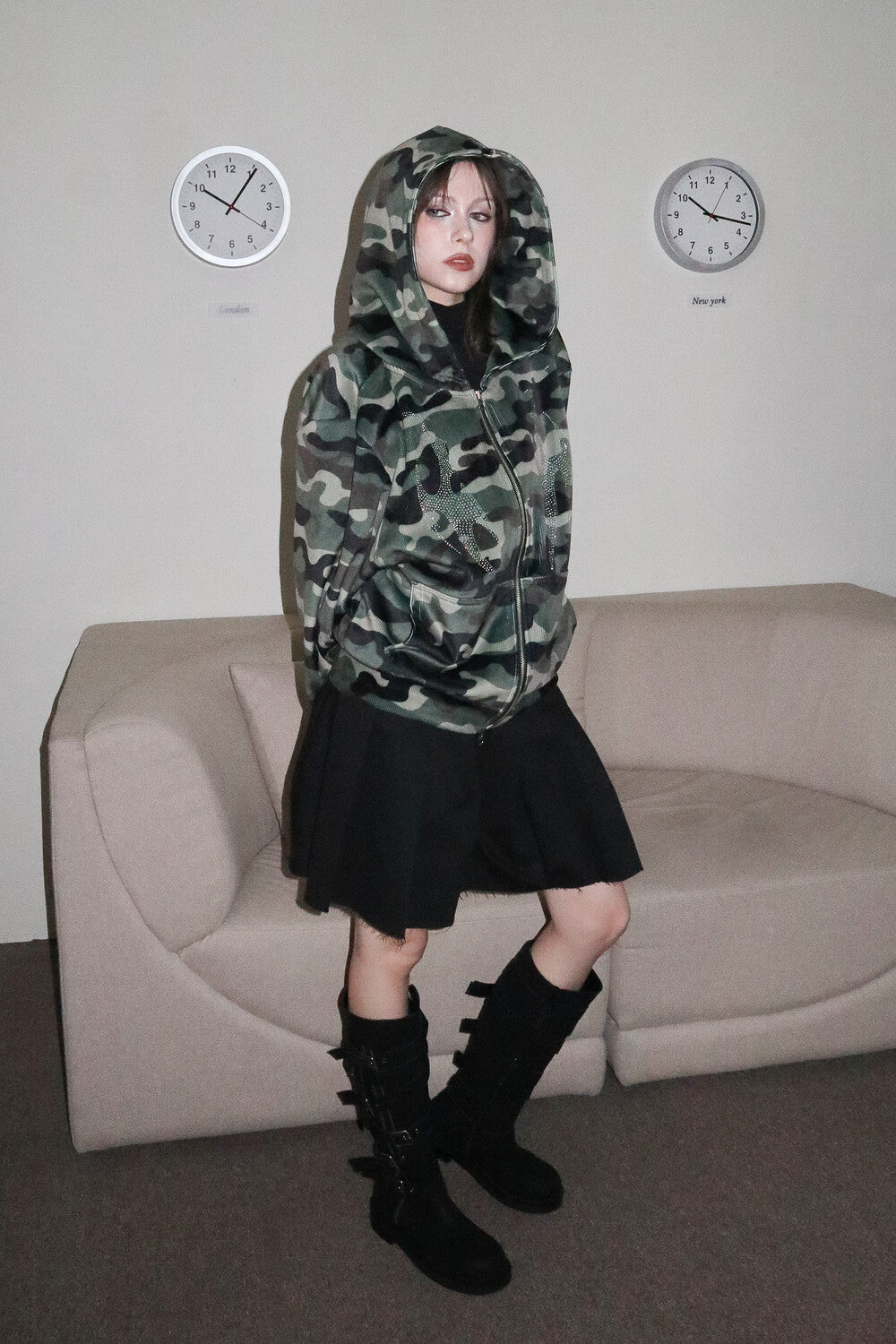 LISA hoodie 2 - カモ