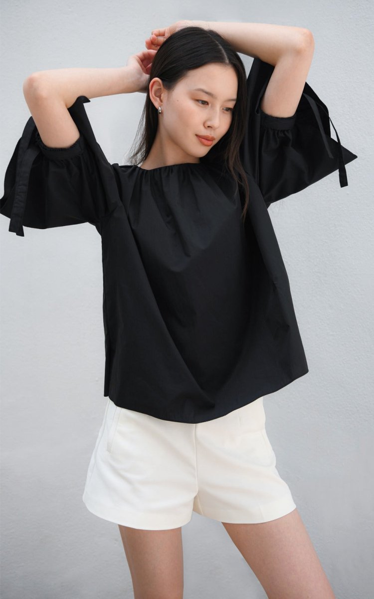 Ivy Blouse _ Black (02 ARMOIRE) @SEOUL