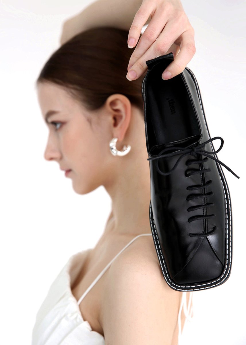 London loafer / black stitch(2/4/6CM) (thenofficial) @SEOUL