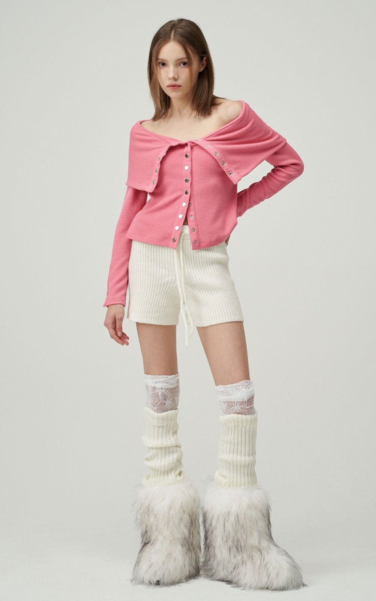 Meave Cardigan _ Pink (02 ARMOIRE) @SEOUL