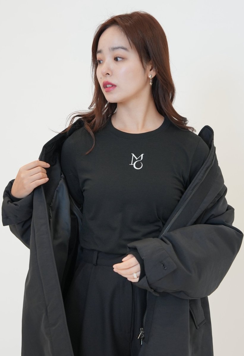 MO basic tee Black (moiremoa) @SEOUL