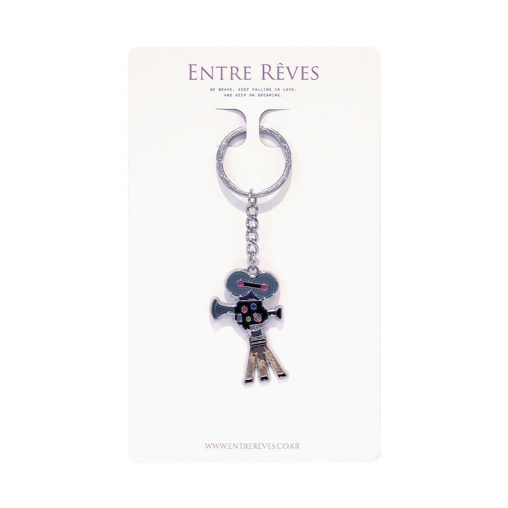 MOVIE CAMERA METAL KEYRING (Entre Reves) @SEOUL