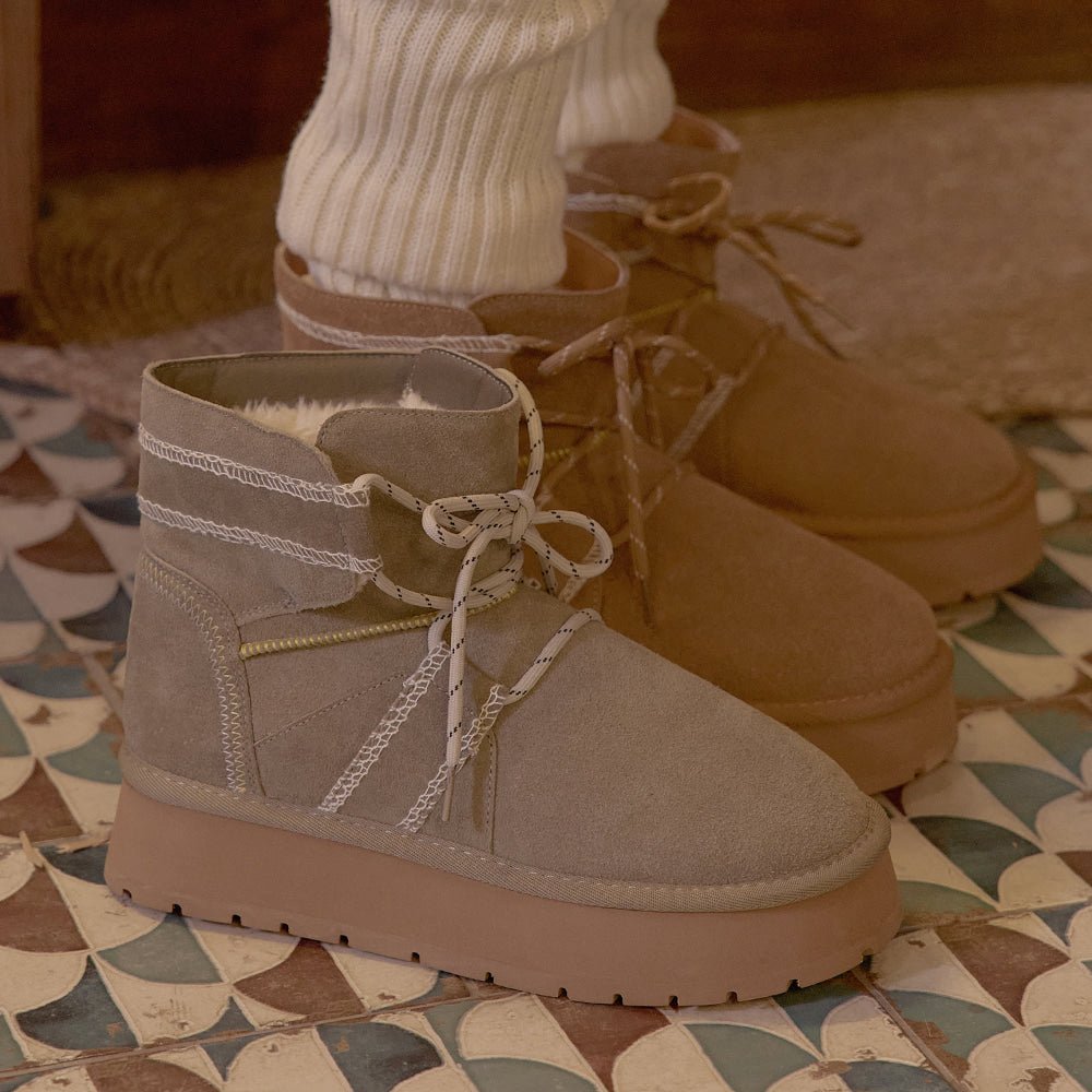 Noah Cowhide Fur Winter Boots_B0155 (Shoehi) @SEOUL