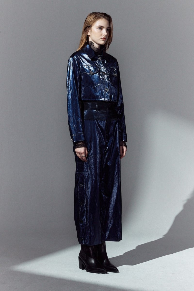 Oasis Shirts Short - Jacket_Blue (M.Rof) @SEOUL