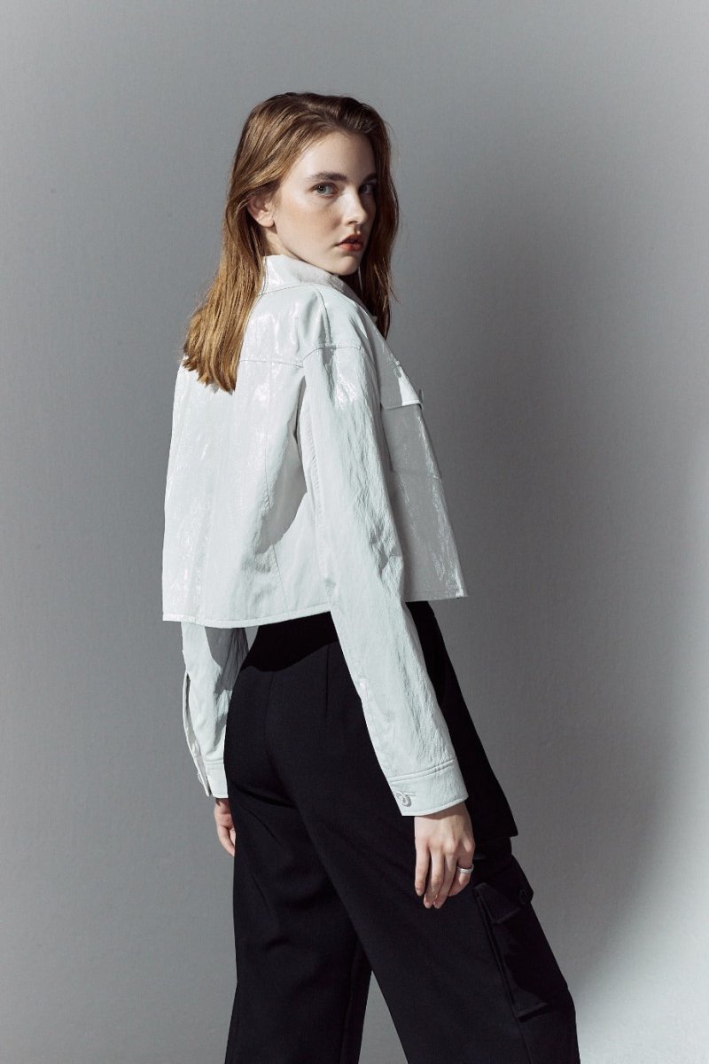 Oasis Shirts Short - Jacket_White (M.Rof) @SEOUL