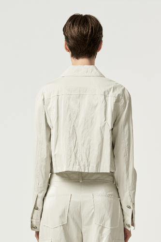Oasis Shirts Short - Jacket_White (M.Rof) @SEOUL