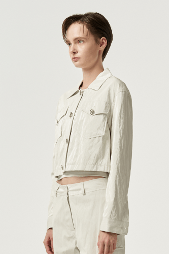Oasis Shirts Short - Jacket_White (M.Rof) @SEOUL
