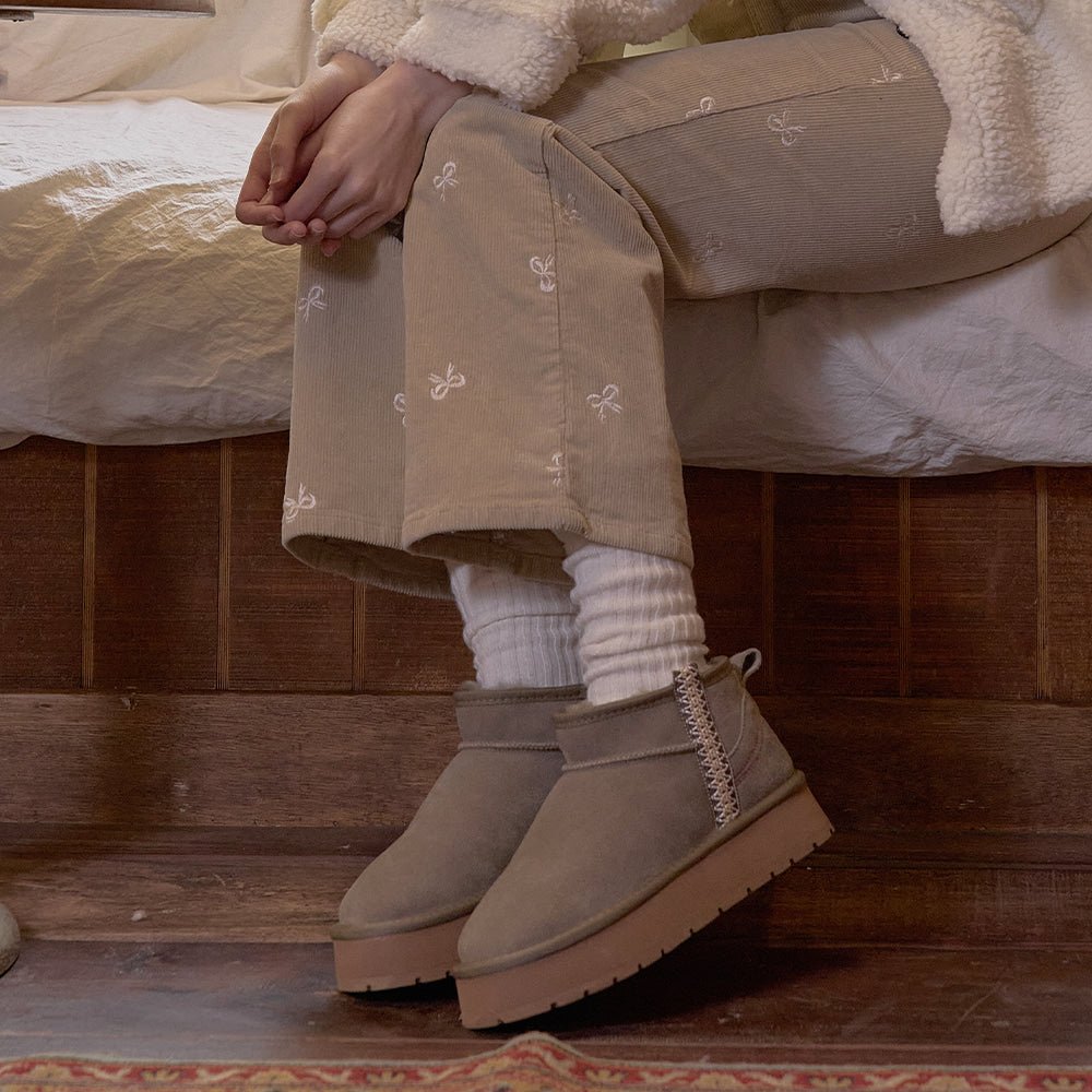 Zia Cowhide Fur Winter Boots_B0150 (Shoehi) @SEOUL