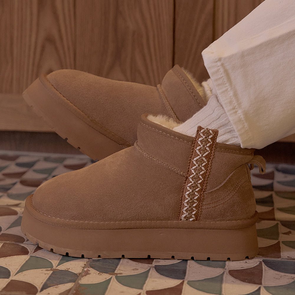 Zia Cowhide Fur Winter Boots_B0150 (Shoehi) @SEOUL