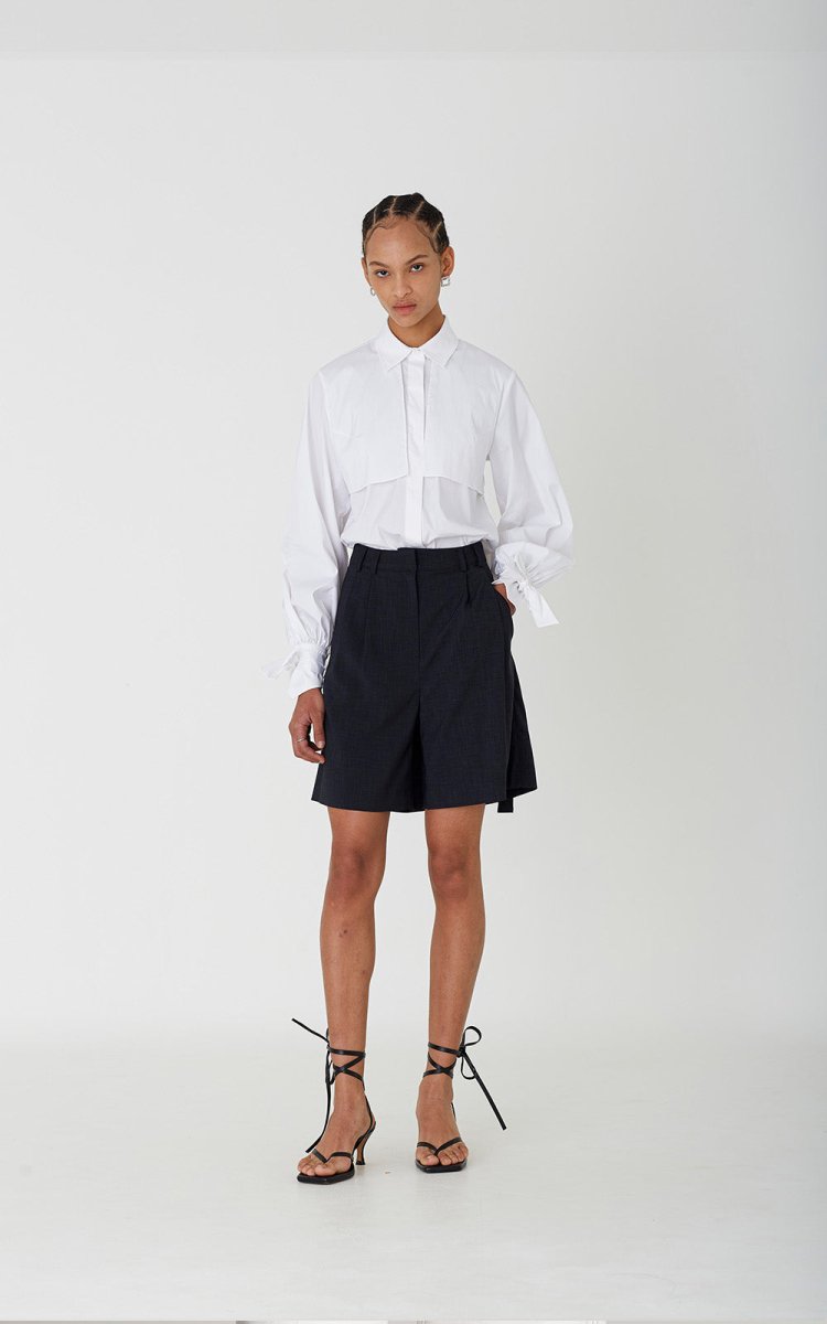 Leah Shirts White - @SEOUL