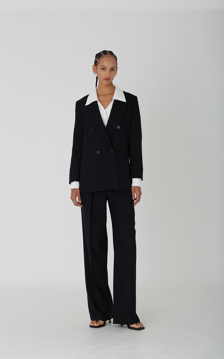 Carlyn Trousers _ Black (02 ARMOIRE) ＠SEOUL