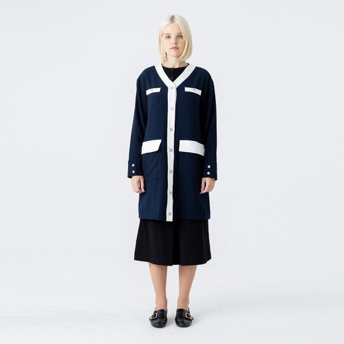 Color combination dress, jeans navy (wundergeist777) ＠SEOUL