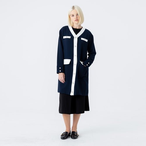 Color combination dress, jeans navy (wundergeist777) ＠SEOUL