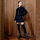 Cropped Wool Blazer Black (wundergeist777) ＠SEOUL