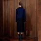 Cropped Wool Blazer Blue Navy (wundergeist777) ＠SEOUL