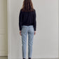 シャーリングトップ23_ダークグレー SHIRRING TOP23_DG