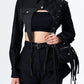 Denim Crop Jacket (Arts De Base) ＠SEOUL