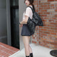 Dewy ribbon Bag Black (Limelike) ＠SEOUL