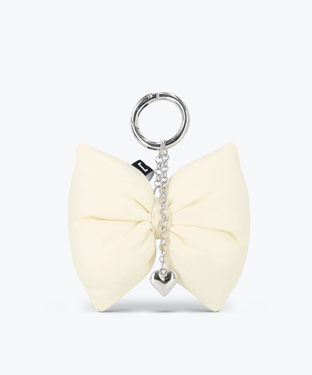 Dewy Ribbon Keyring Ivory (Limelike) ＠SEOUL