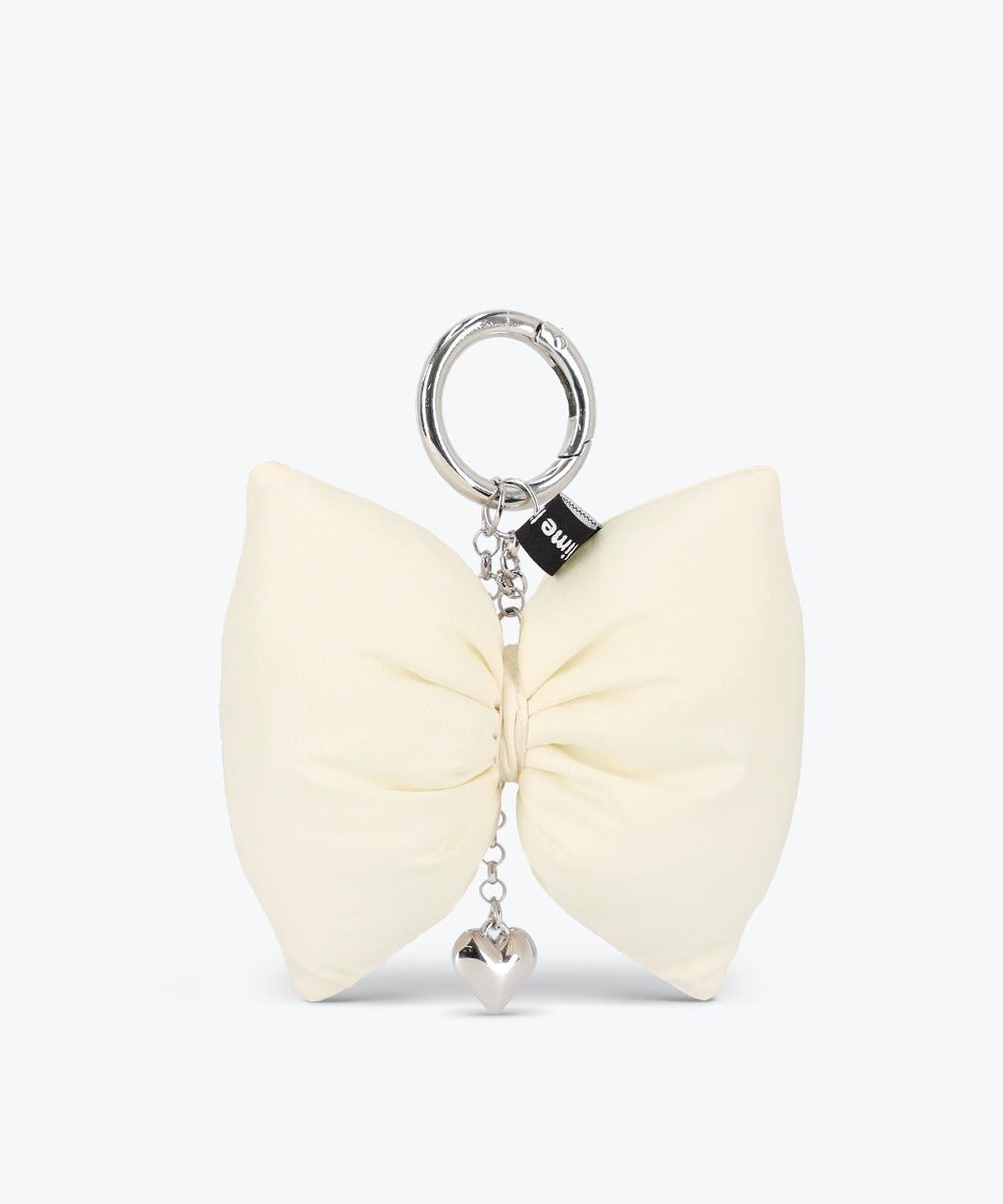 Dewy Ribbon Keyring Ivory (Limelike) ＠SEOUL