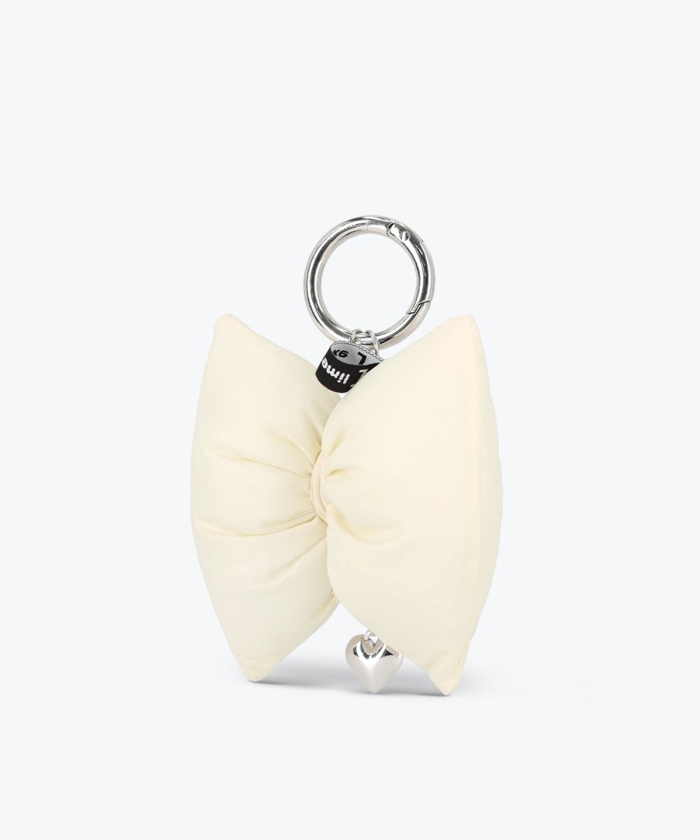 Dewy Ribbon Keyring Ivory (Limelike) ＠SEOUL