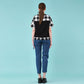 French sleeve color combination short sleeve t-shirt black (wundergeist777) ＠SEOUL