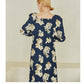 flower in heaven _ navy