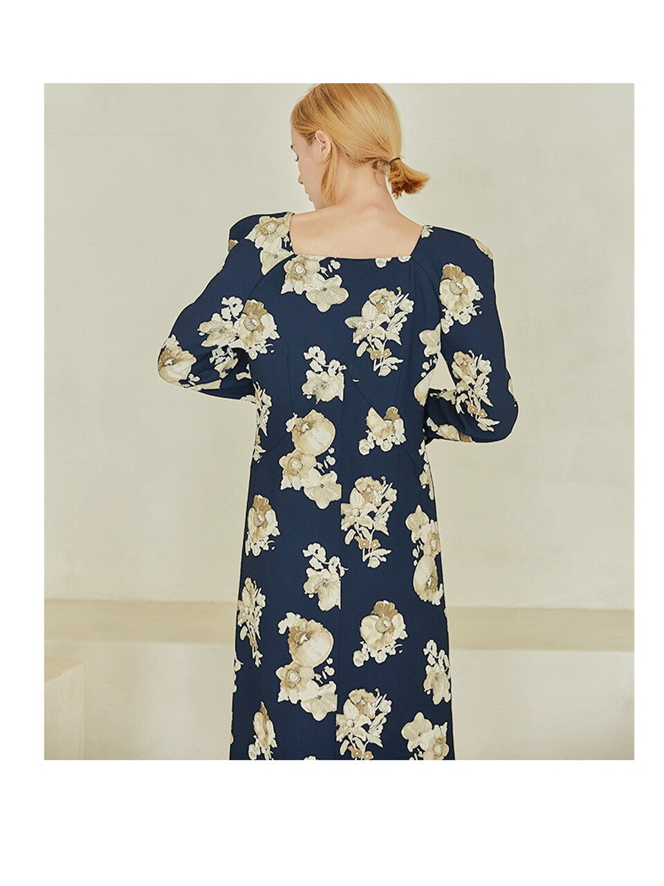 flower in heaven _ navy