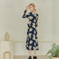 flower in heaven _ navy
