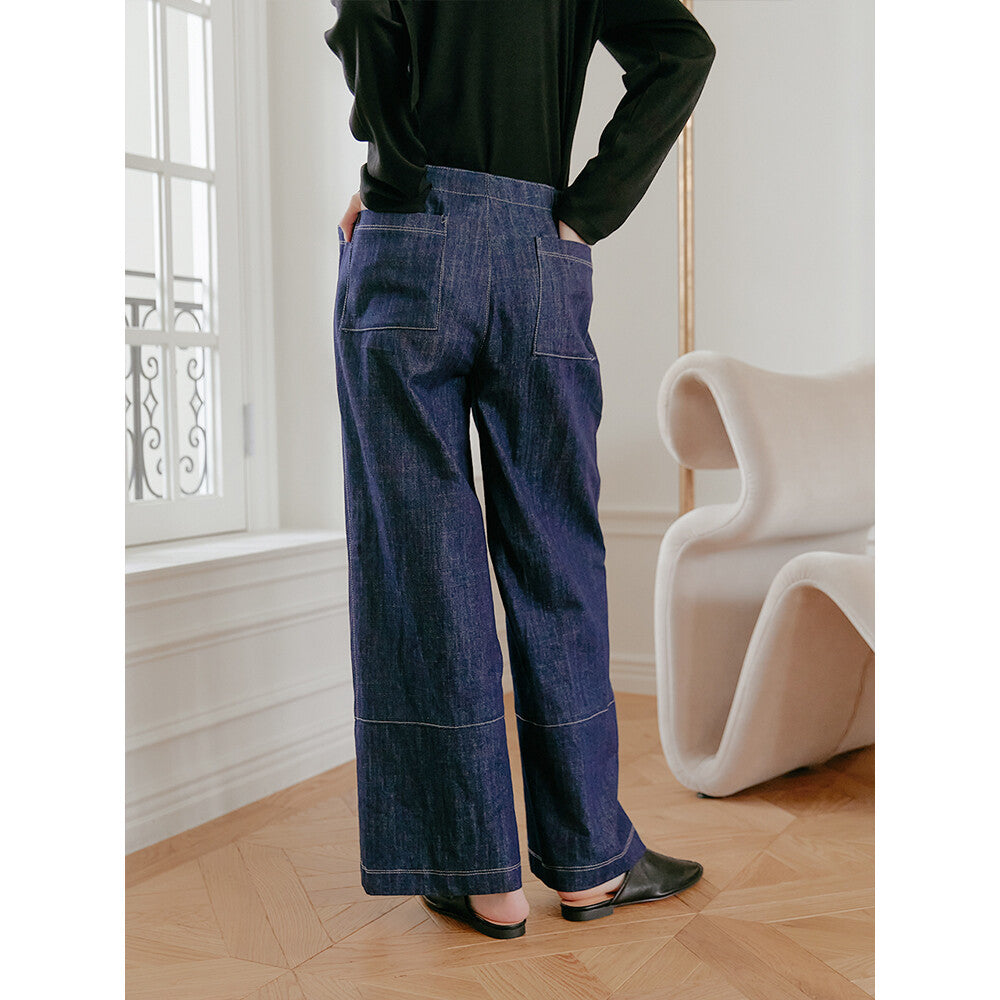 Open Denim Pants 오픈 데님 팬츠