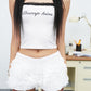 LILY CHOUCHOU ショート pants-ホワイト