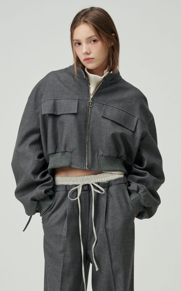 Jamie Padded Jacket _ Ash Grey (02 ARMOIRE) ＠SEOUL