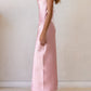 Kristen Pink Satin Slip Dress (L'EAU ET) ＠SEOUL