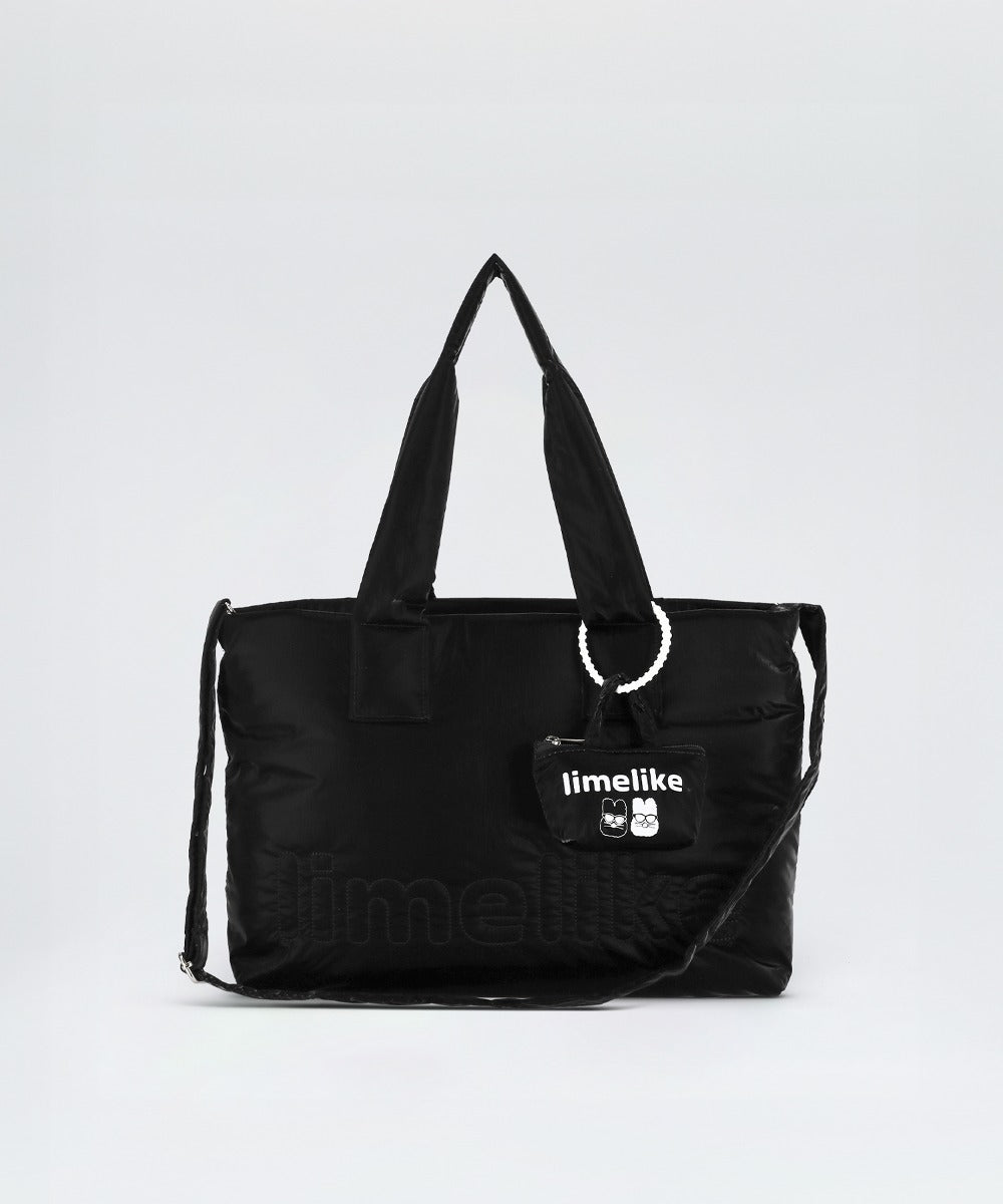 Lossi Padding Bag Black (Limelike) ＠SEOUL