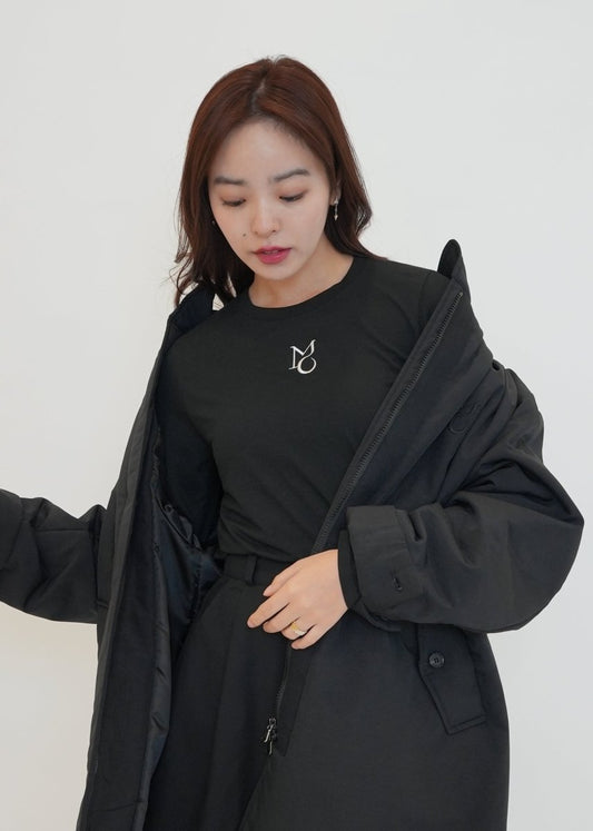 MO basic tee Black (moiremoa) ＠SEOUL
