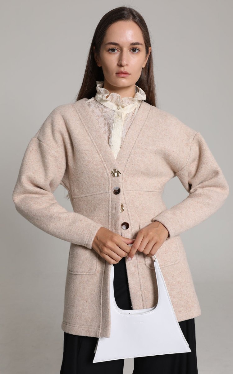 Niloh Cardigan _ Pink Beige (02 ARMOIRE) ＠SEOUL